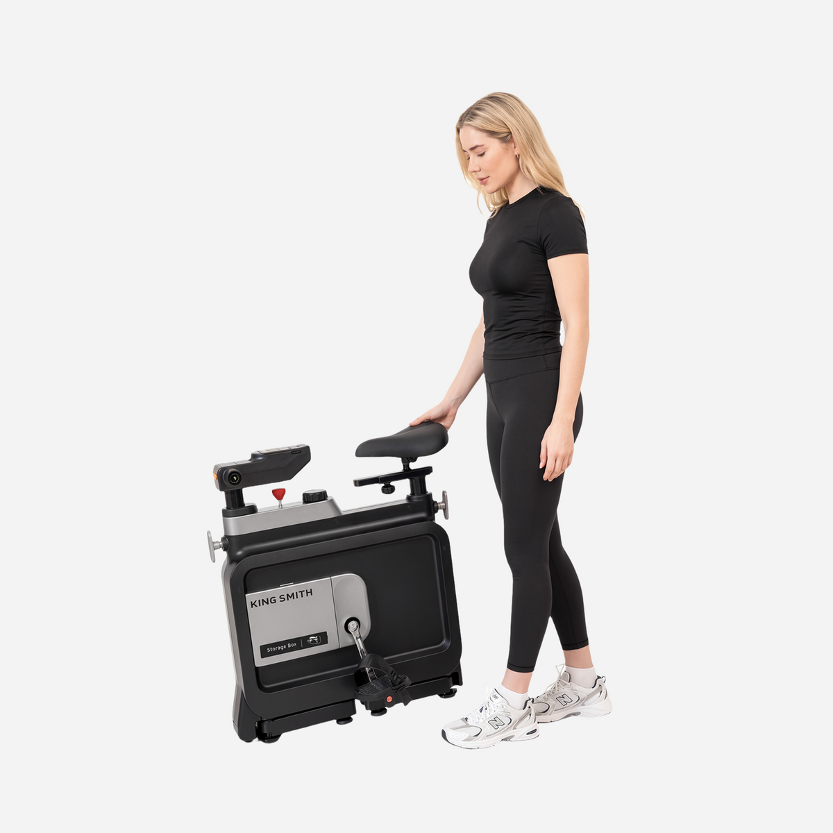 Stepper W1B 3 IN 1 Foldable Exercise Bike, Under Desk Bike