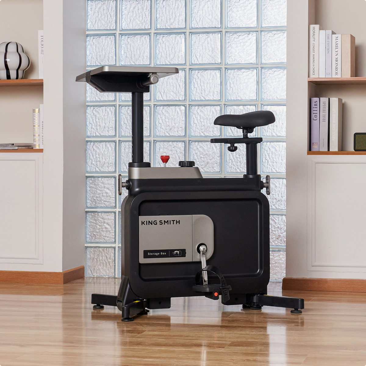 Stepper W1B 3 IN 1 Foldable Exercise Bike, Under Desk Bike